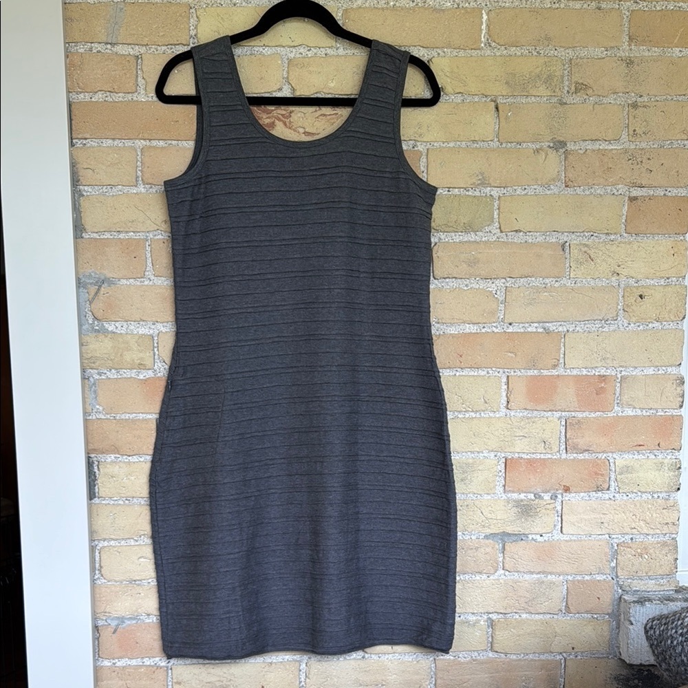 New Toad & Co Gray Sleeveless Dress